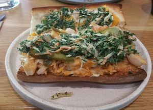 Inside the Buffalo Sub - so good. at Shift Eatery in Surry Hills