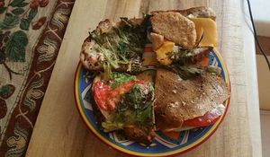 Inside of the takeaway Join the Club Sandwich at Shift Eatery in Surry Hills