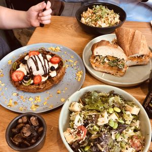 Our amazing meal!  at Shift Eatery in Surry Hills