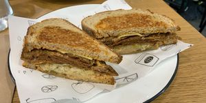 Corned beef Reuben  at Shift Eatery in Surry Hills