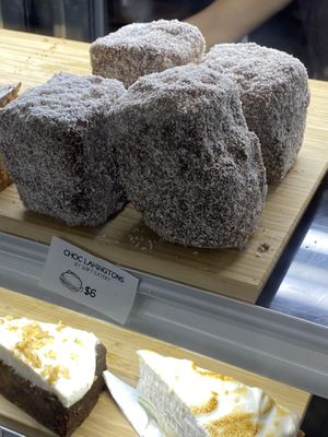 Lamingtons at Shift Eatery in Surry Hills