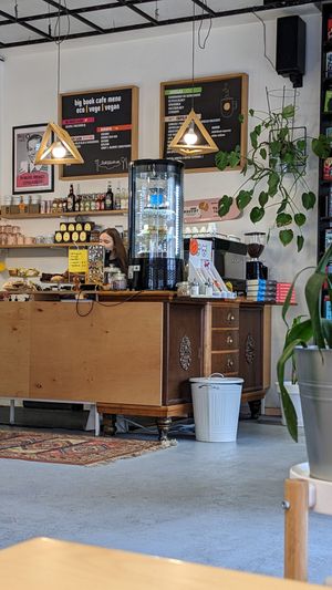  at Big Book Cafe in Warsaw