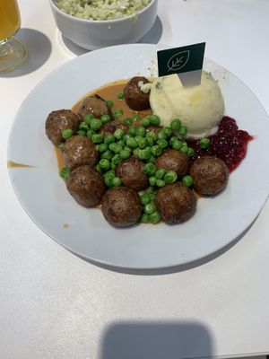 plantballs  at IKEA in Lublin
