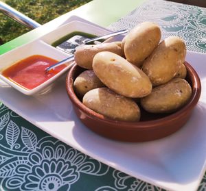 Patatas at Kuki's in Viella