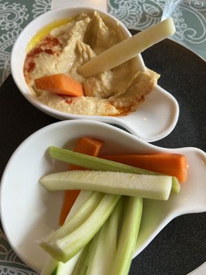Hummus  at Kuki's in Viella