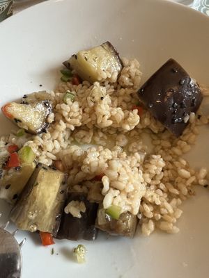 Arroz con berenjenas   at Kuki's in Viella