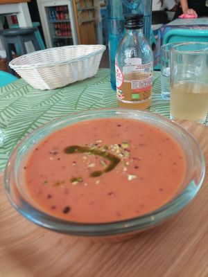 Gazpacho at Kuki's in Viella