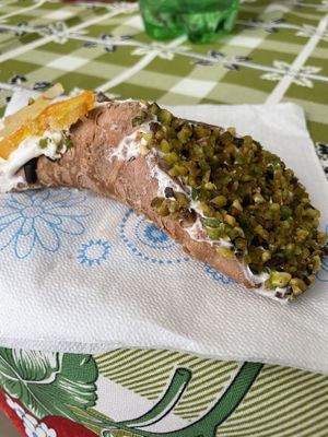 Vegan cannolo  at Il Dolce Sapore in Aversa