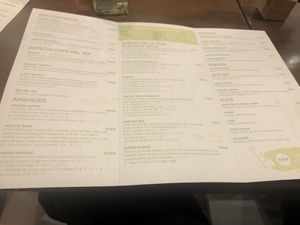 Menú   at Avocado in Barcelona