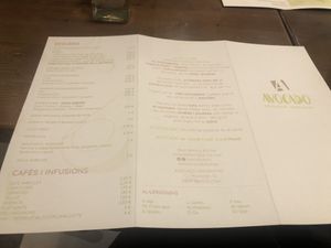Menú - Drinks  at Avocado in Barcelona