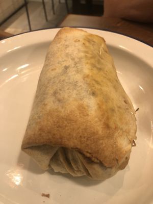 Vegan burrito  at Avocado in Barcelona