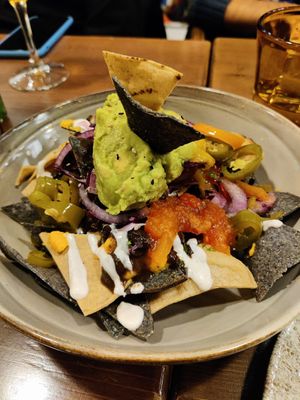 Nachos at Avocado in Barcelona