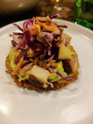 Patacón at Avocado in Barcelona