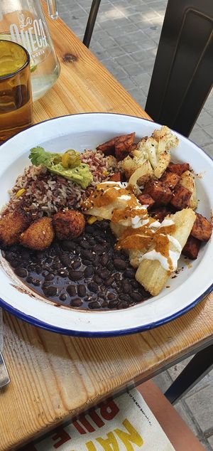 Typical Central American food at Avocado in Barcelona