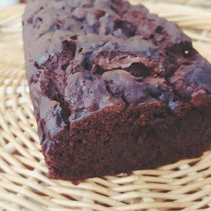 Vegan chocolate orange cake at The Wilds in North London