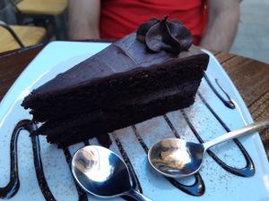 Muerte por Chocolate at Freedom Cakes Bakery in Madrid