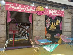 Entrada at Freedom Cakes Bakery in Madrid