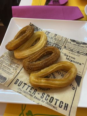 Churros at Freedom Cakes Bakery in Madrid