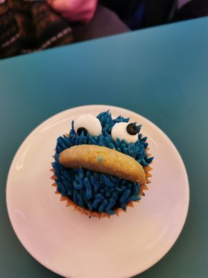 Cupcake at Freedom Cakes Bakery in Madrid