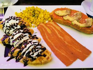 Brunch 1 at Freedom Cakes Bakery in Madrid