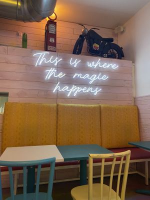 Inside  #Veganuary at Freedom Cakes Bakery in Madrid