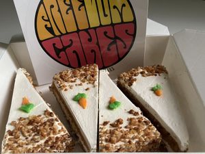 Tarta de zanahoria  at Freedom Cakes Bakery in Madrid