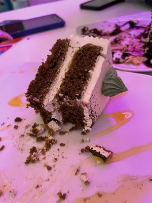 Matcha cake  at Freedom Cakes Bakery in Madrid