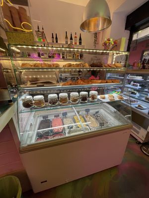 Inside  at Freedom Cakes Bakery in Madrid