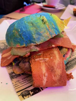 Combo breakfast!!!  at Freedom Cakes Bakery in Madrid