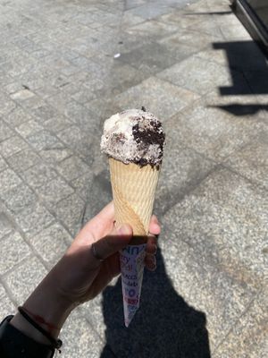 oreo ice cream  at Freedom Cakes Bakery in Madrid