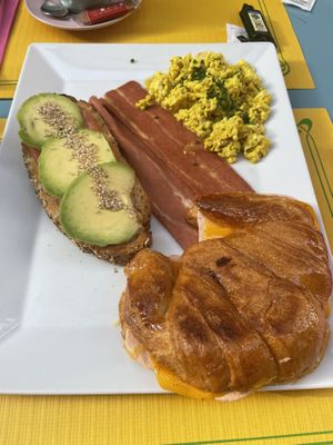 brunch option nr 2  at Freedom Cakes Bakery in Madrid