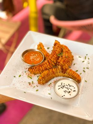 BBQ CornRibs at Freedom Cakes Bakery in Madrid