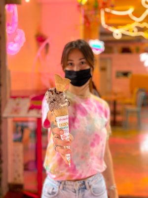 Ice Cream at Freedom Cakes Bakery in Madrid