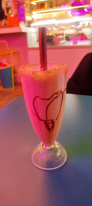 coffee shake at Freedom Cakes Bakery in Madrid