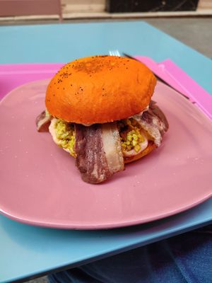 Breakfast BAP at Freedom Cakes Bakery in Madrid