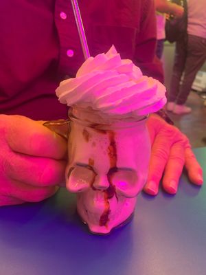 Frappucino at Freedom Cakes Bakery in Madrid