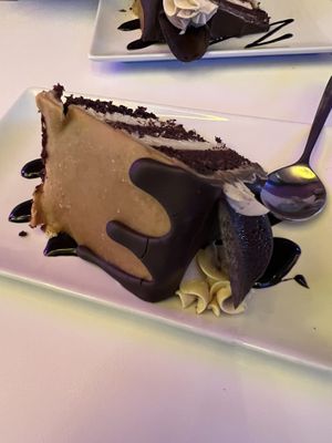 Peanut butter chocolate cake  at Freedom Cakes Bakery in Madrid