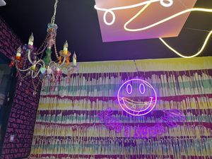 cute wall  at Freedom Cakes Bakery in Madrid