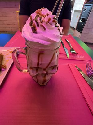Mocha frappe!   at Freedom Cakes Bakery in Madrid
