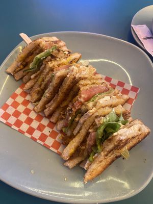 Club sandwich   at Freedom Cakes Bakery in Madrid