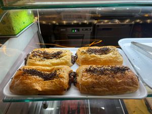Pain au chocolat at Freedom Cakes Bakery in Madrid