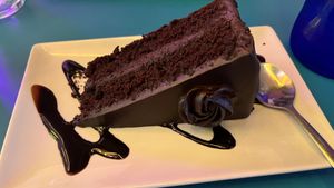 “Muerte” chocolate cake   at Freedom Cakes Bakery in Madrid