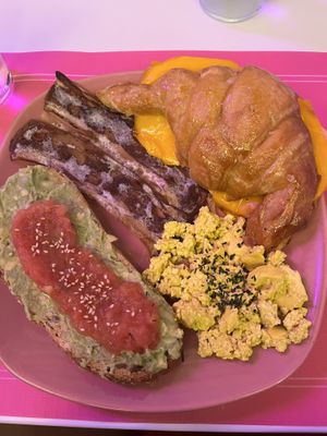 Brunch option 2  at Freedom Cakes Bakery in Madrid