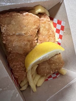 Fish & Chips  at Freedom Cakes Bakery in Madrid