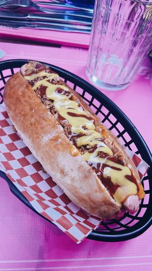 hotdog  at Freedom Cakes Bakery in Madrid