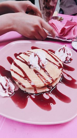 pancakes  at Freedom Cakes Bakery in Madrid