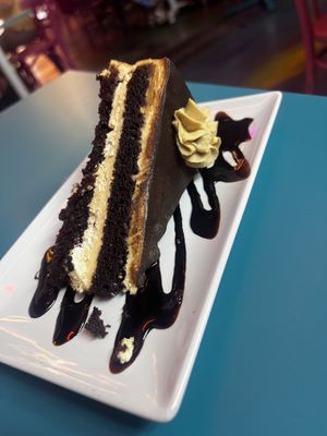 Chocolate peanutbutter  at Freedom Cakes Bakery in Madrid