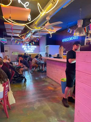   at Freedom Cakes Bakery in Madrid