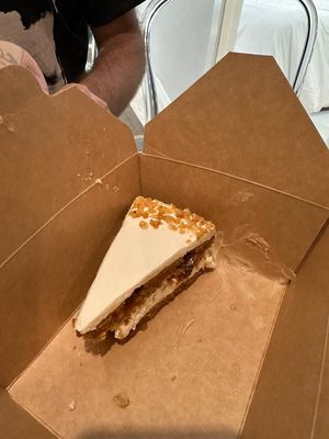 Tarta de zanahoria at Freedom Cakes Bakery in Madrid