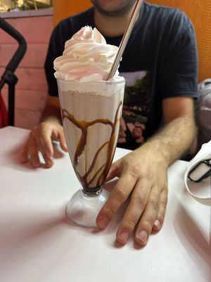 Oreo shake at Freedom Cakes Bakery in Madrid